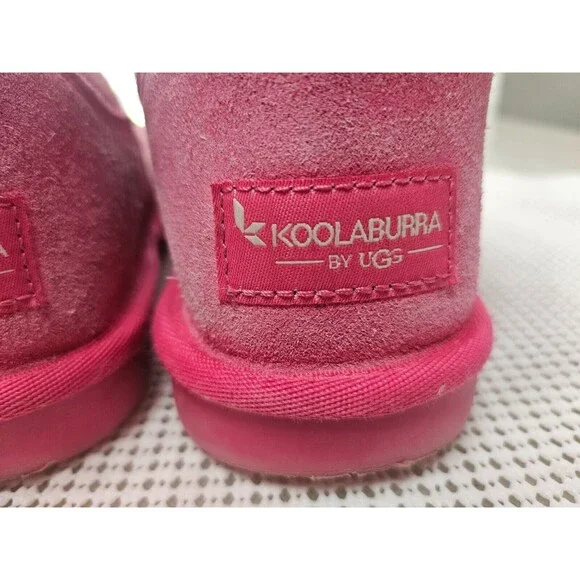 UGG Pink Kids Rain & Snow Boots - Picture 4 of 6